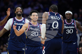 Wizards 76ers Basketball