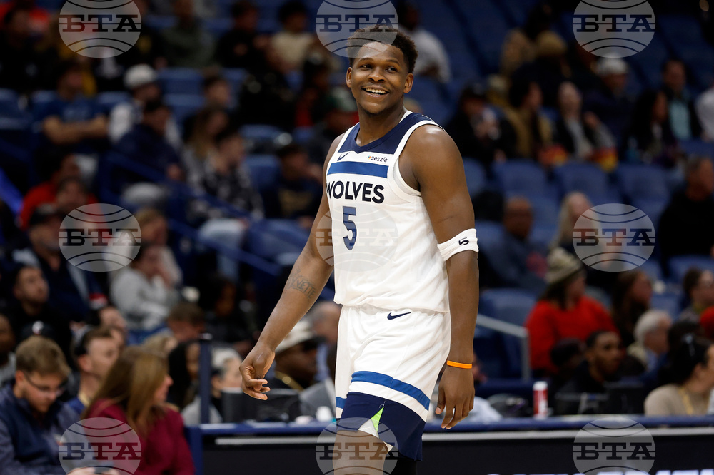 Timberwolves Pelicans Basketball