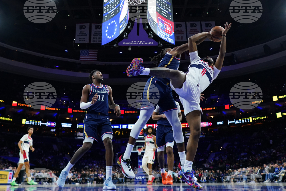 Wizards 76ers Basketball