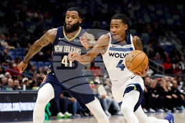 Timberwolves Pelicans Basketball