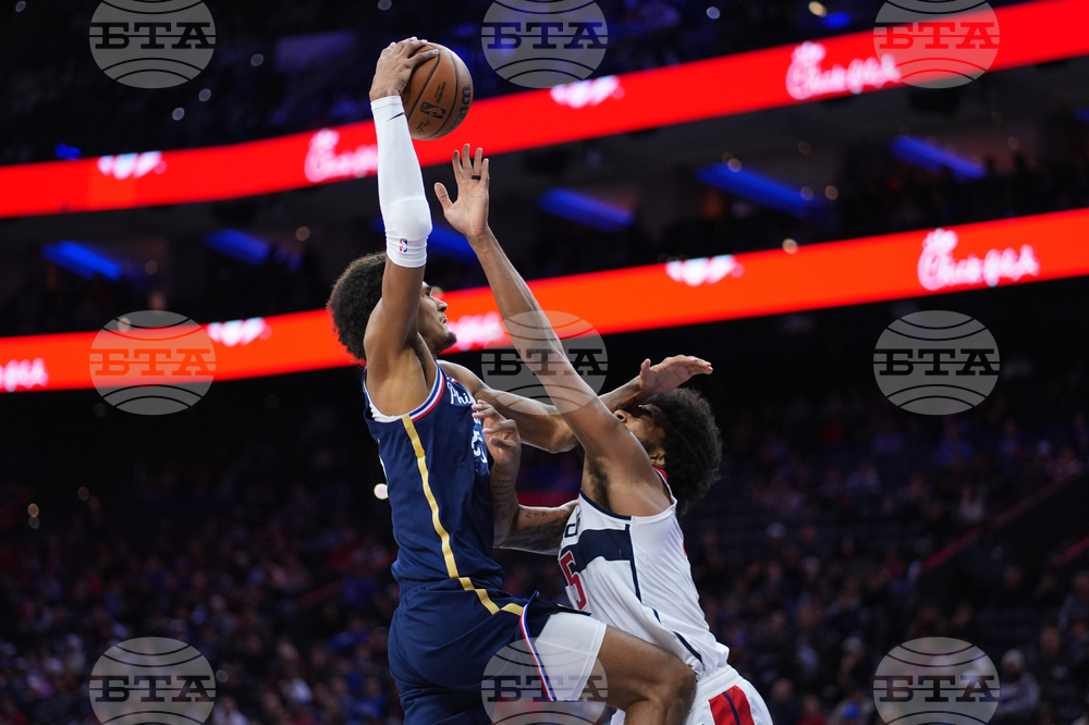 Wizards 76ers Basketball