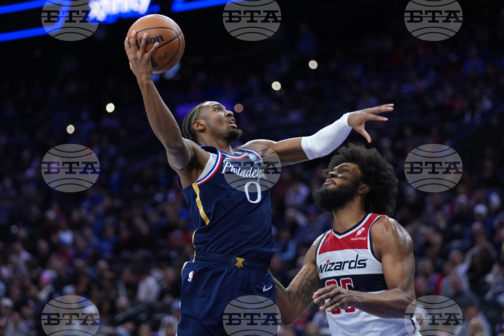 Wizards 76ers Basketball