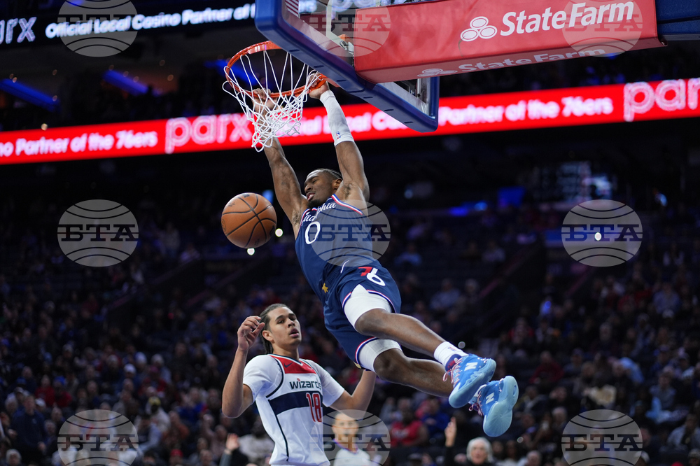 Wizards 76ers Basketball