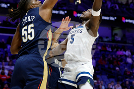 Timberwolves Pelicans Basketball
