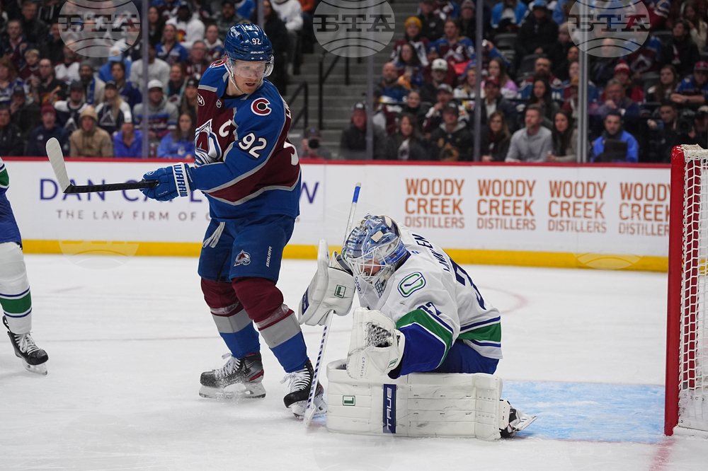 Canucks Avalanche Hockey