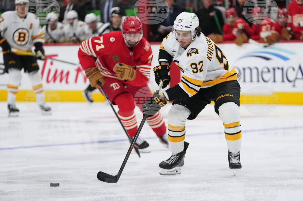 Bruins Red Wings Hockey