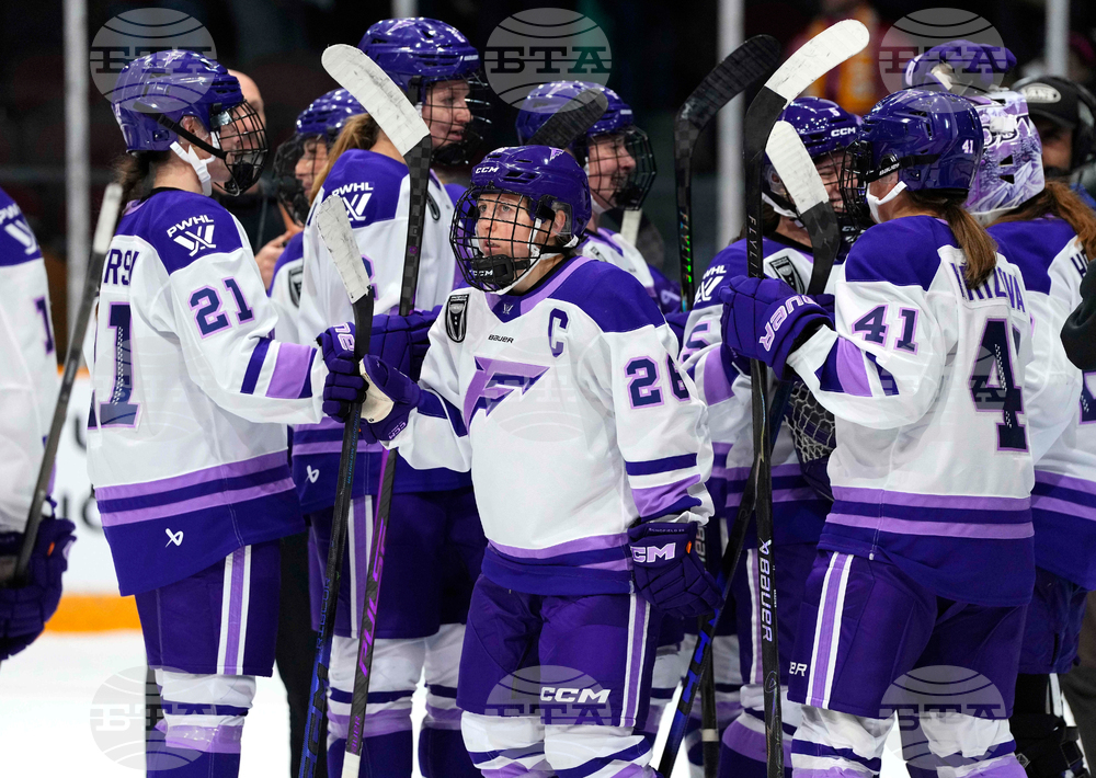 PWHL Frost Charge Hockey