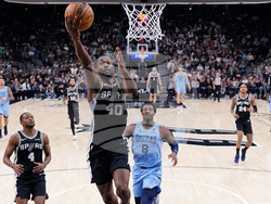 Grizzlies Spurs Basketball