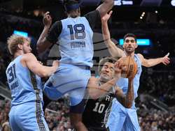 Grizzlies Spurs Basketball