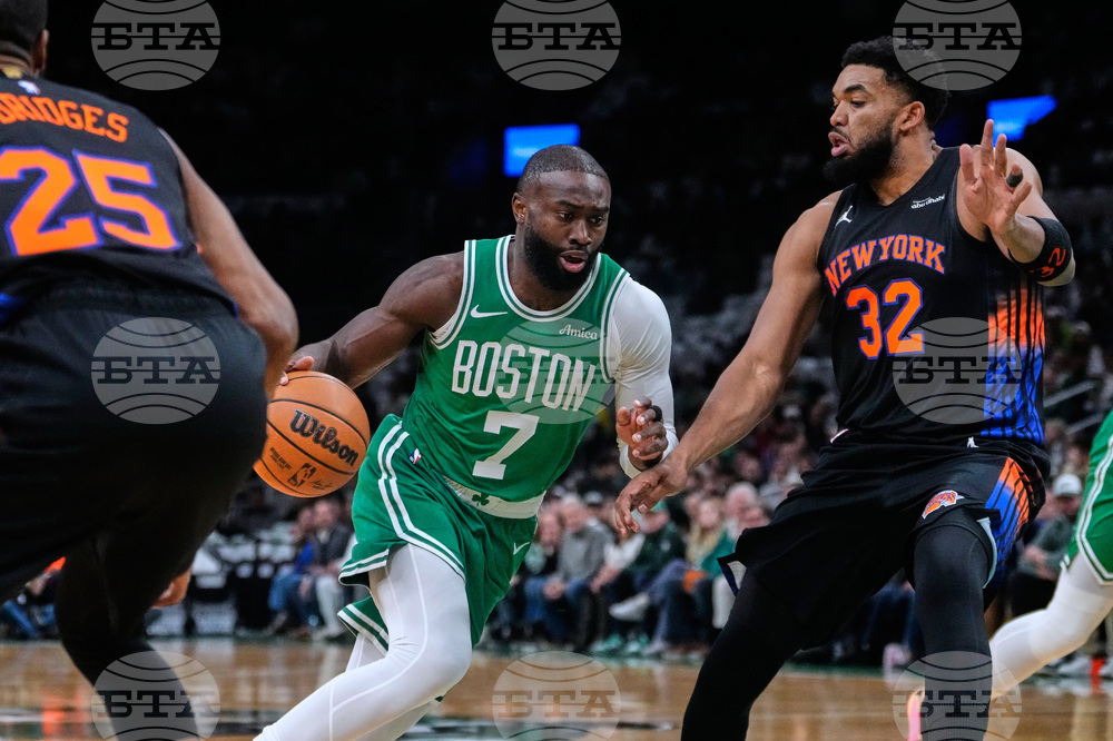 Knicks Celtics Basketball