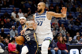 Timberwolves Pelicans Basketball
