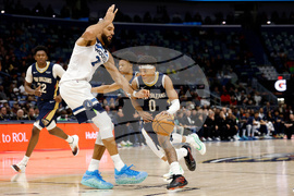 Timberwolves Pelicans Basketball