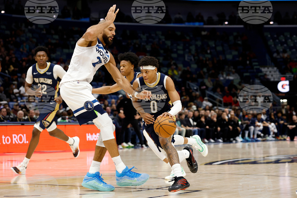 Timberwolves Pelicans Basketball