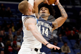 Timberwolves Pelicans Basketball