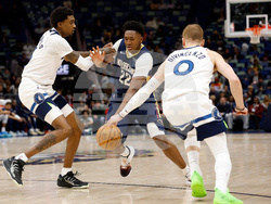 Timberwolves Pelicans Basketball