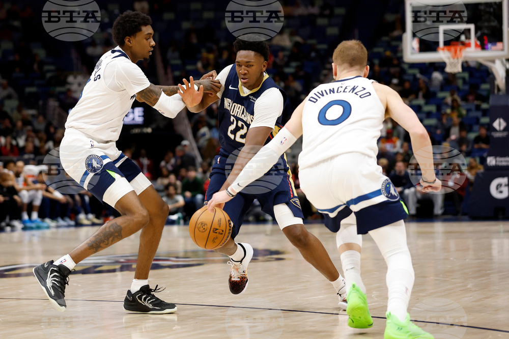 Timberwolves Pelicans Basketball