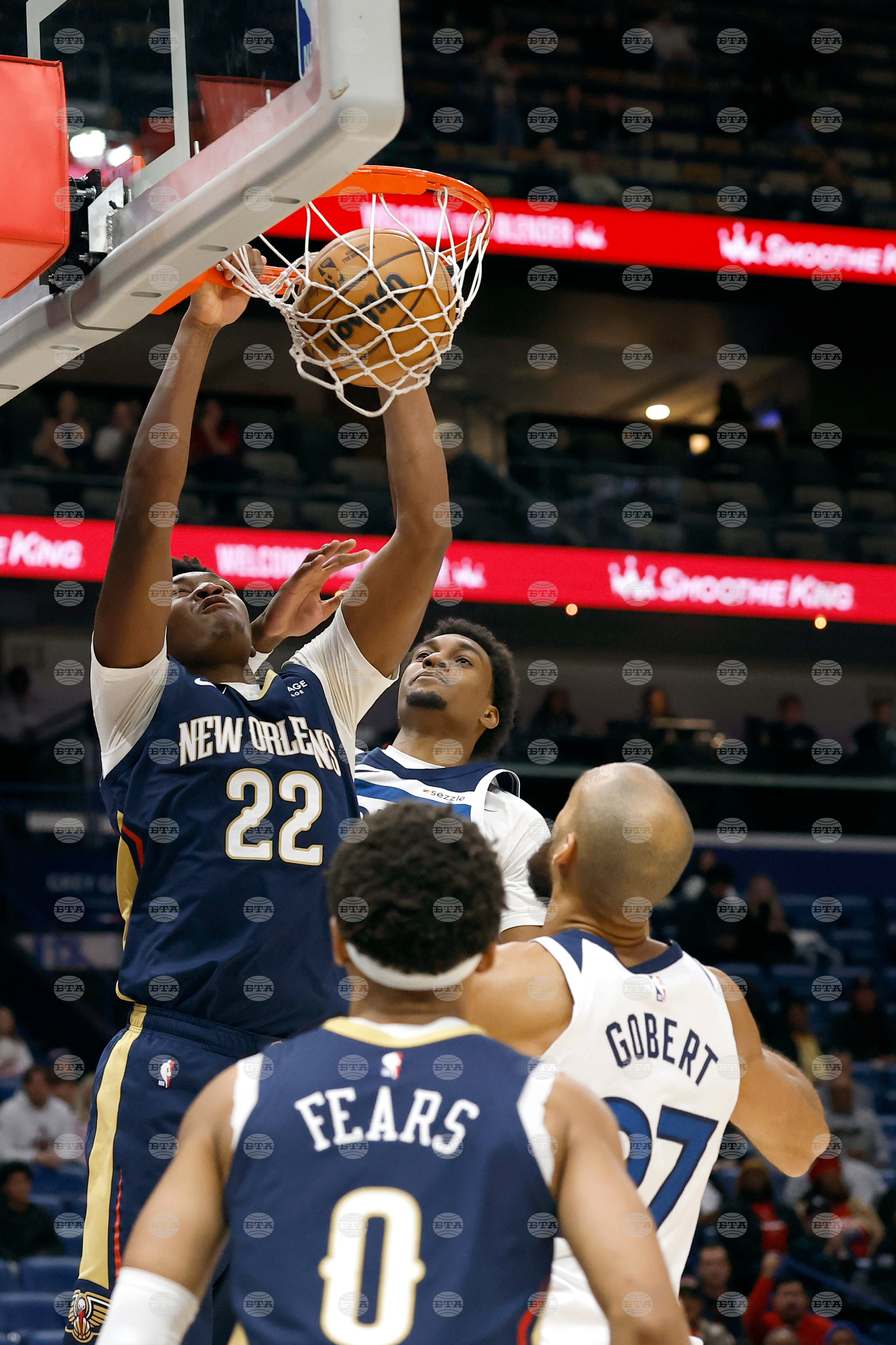 Timberwolves Pelicans Basketball