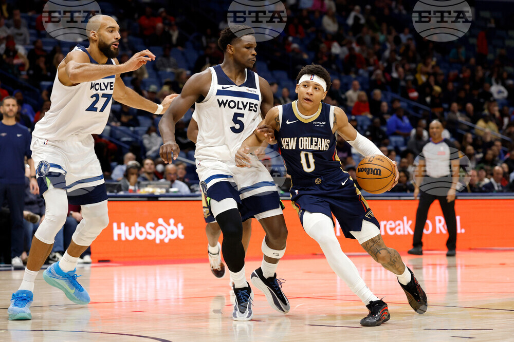 Timberwolves Pelicans Basketball