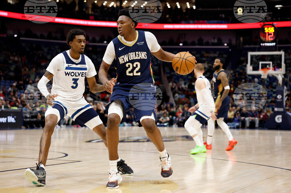 Timberwolves Pelicans Basketball