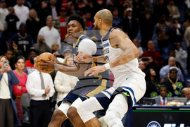 Timberwolves Pelicans Basketball