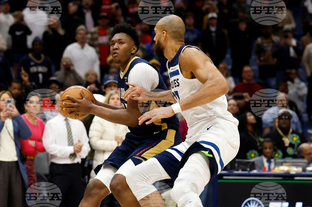 Timberwolves Pelicans Basketball