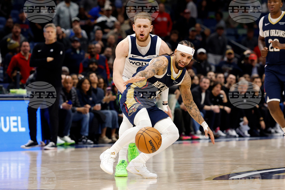 Timberwolves Pelicans Basketball