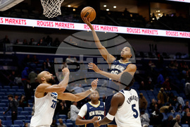 Timberwolves Pelicans Basketball