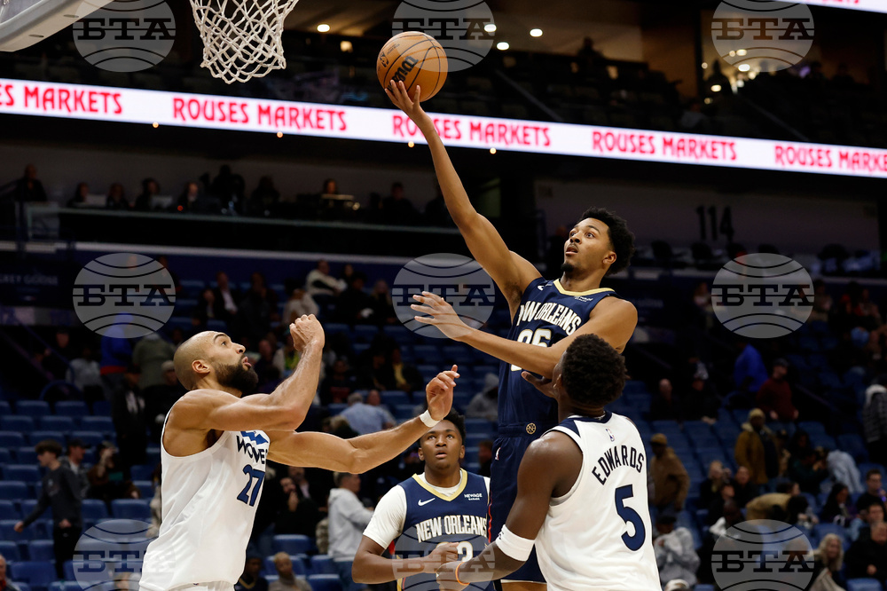 Timberwolves Pelicans Basketball