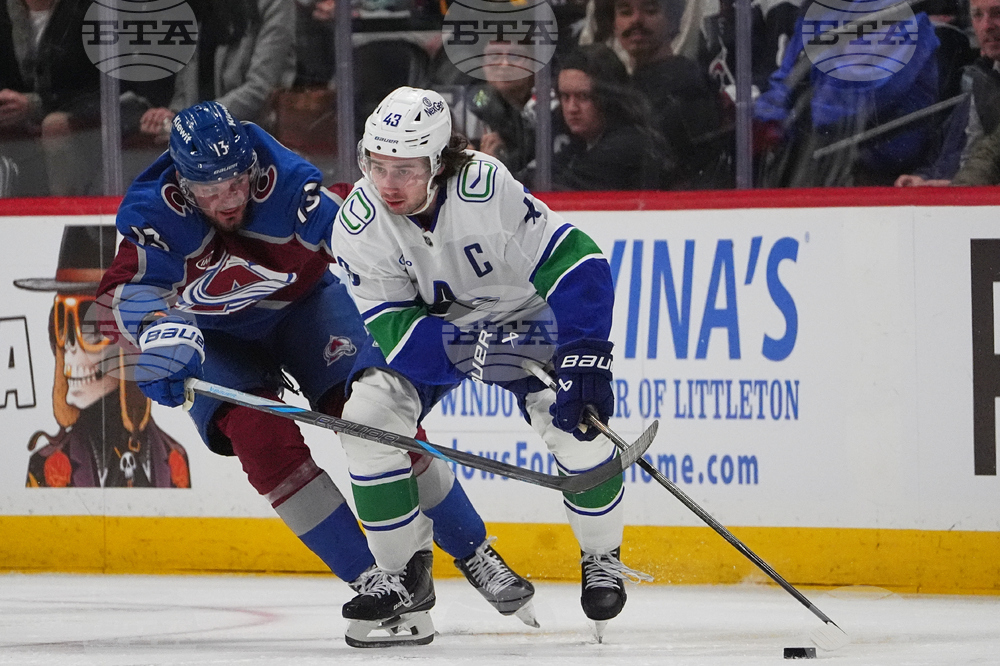 Canucks Avalanche Hockey