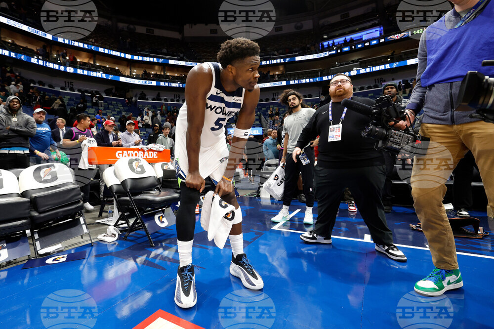 Timberwolves Pelicans Basketball