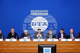 Национален пресклуб на БТА София - пресконференция - „14 века България в Европа”