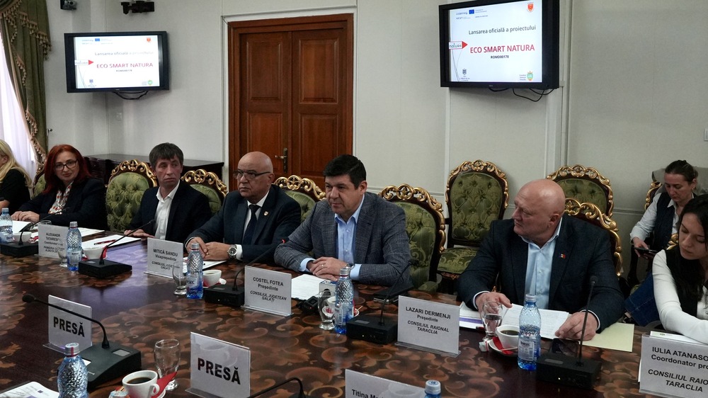 Тараклия участва в откриването на трансграничен екологичен проект в Галац, Румъния