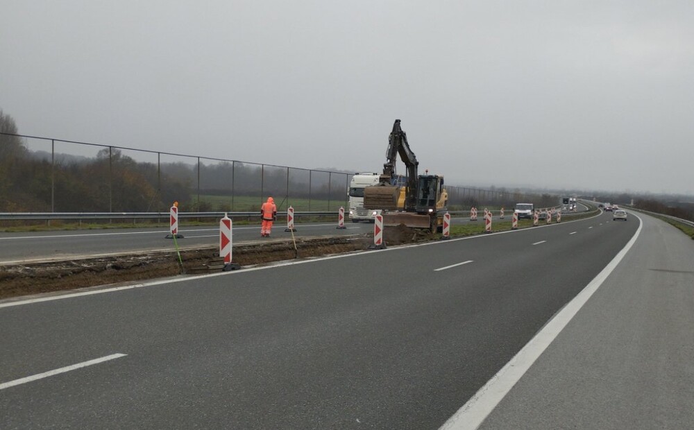 АПИ: В две отсечки при 284-и и 285-км на АМ „Тракия“ ще се ограничава движението по изпреварващата лента в платното за Бургас