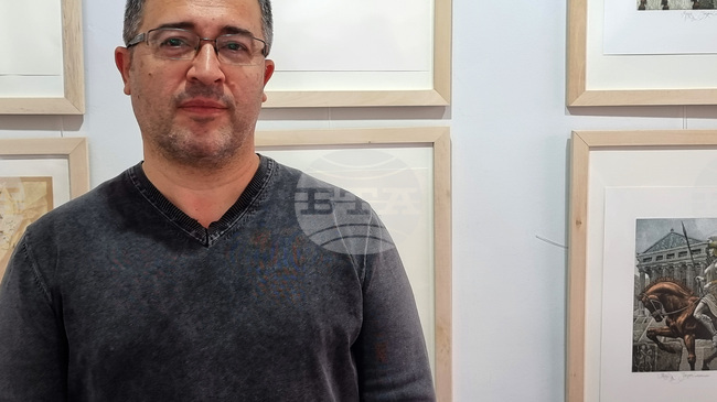 Навлизането на дигиталното налага преосмисляне на ролята на всички изкуства, смята графикът Юлиан Йорданов