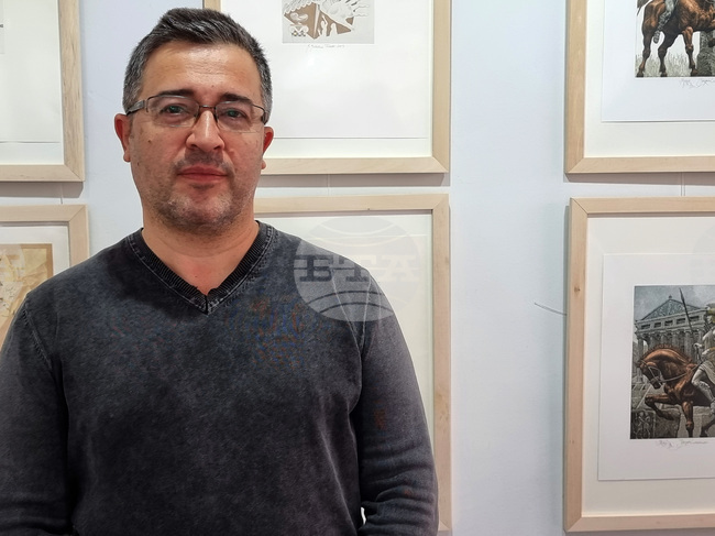 Навлизането на дигиталното налага преосмисляне на ролята на всички изкуства, смята графикът Юлиан Йорданов