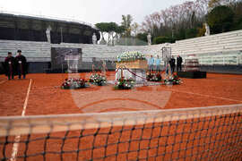 Italy Tennis Obit Nicola Pietrangeli