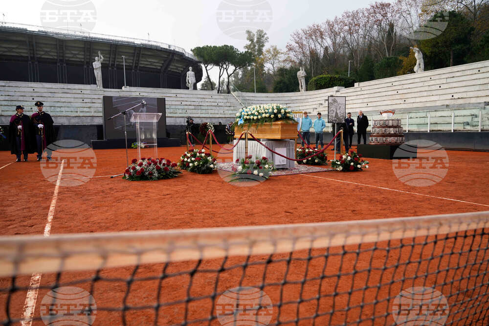 Italy Tennis Obit Nicola Pietrangeli