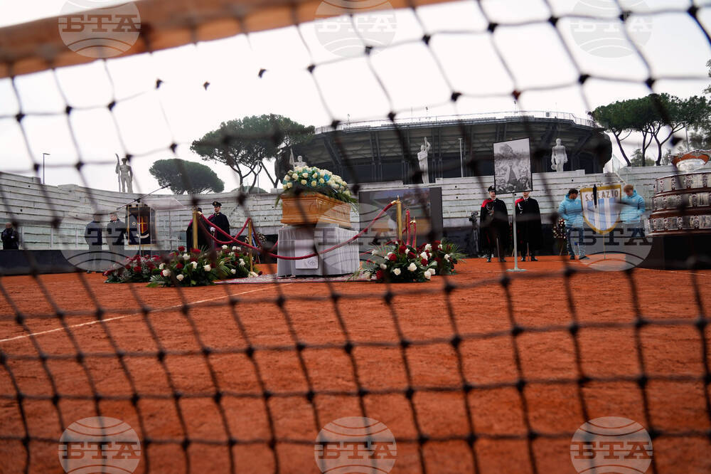 Italy Tennis Obit Nicola Pietrangeli