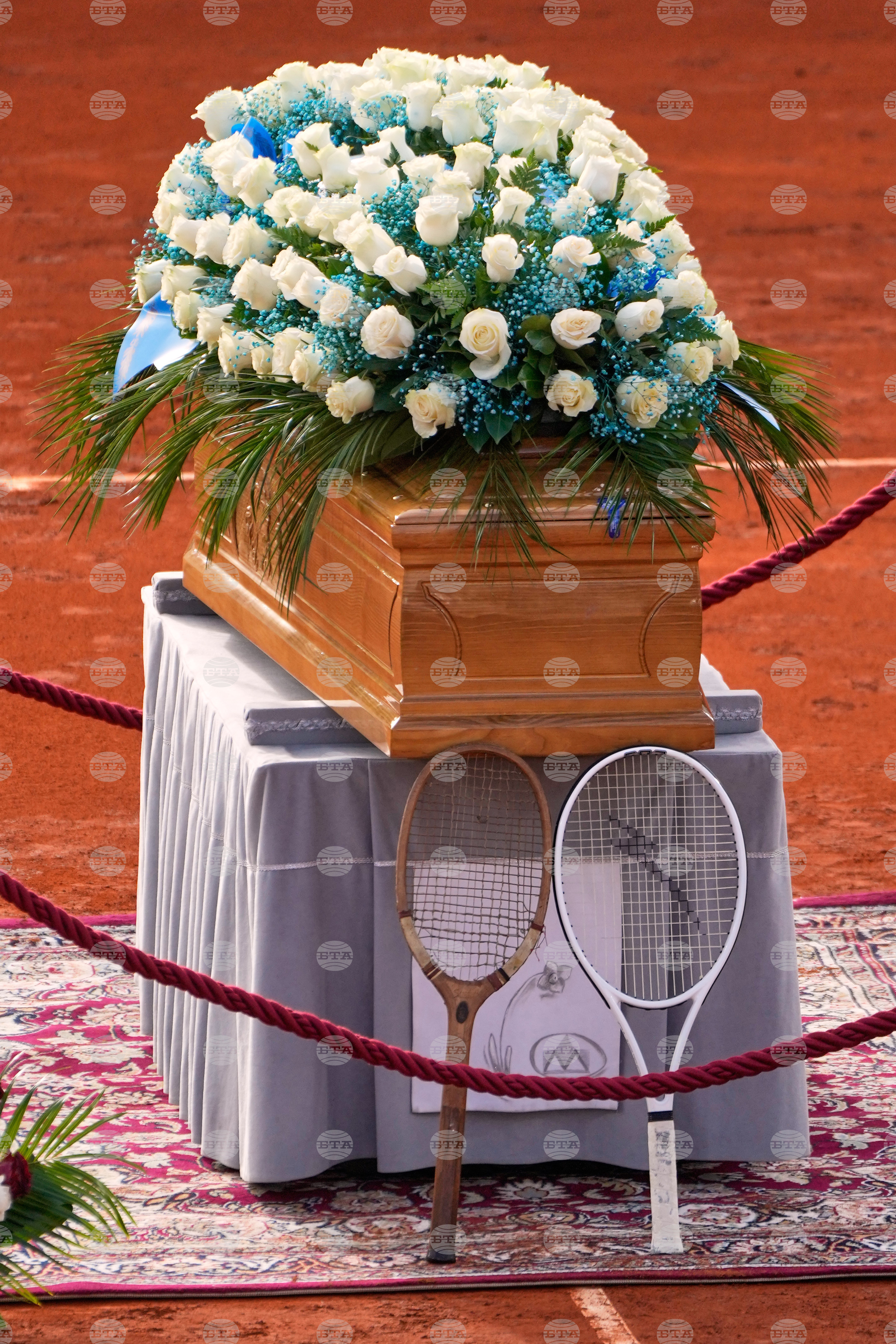 Italy Tennis Obit Nicola Pietrangeli