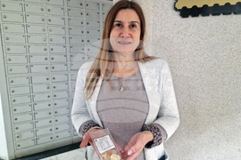 Разград - поща - евромонети