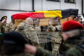 Lithuania Belgian Soldier