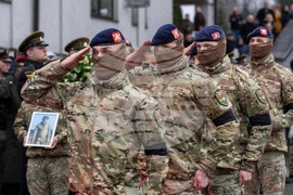 Lithuania Belgian Soldier