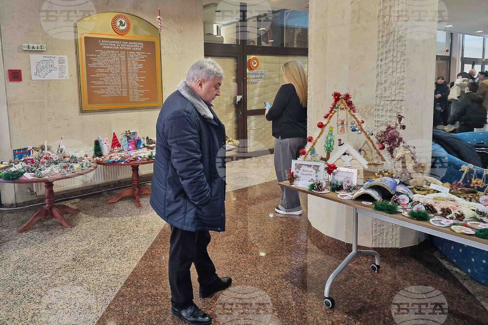 Разград - деца със специални образователни потребности - коледна изложба-базар