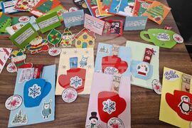 Разград - деца със специални образователни потребности - коледна изложба-базар