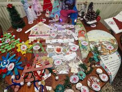 Разград - деца със специални образователни потребности - коледна изложба-базар