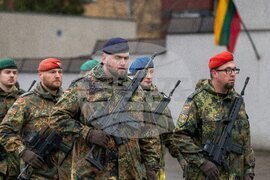 Lithuania Belgian Soldier