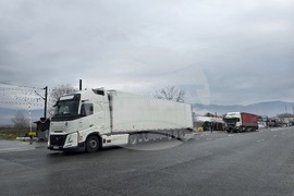 Петрич - граничен преход „Кулата“- блокада на българо-гръцката граница - протест на гръцки фермери