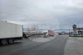 Петрич - граничен преход „Кулата“- блокада на българо-гръцката граница - протест на гръцки фермери