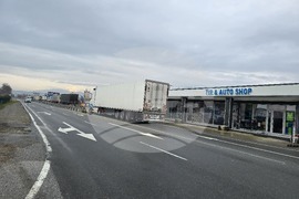 Петрич - граничен преход „Кулата“- блокада на българо-гръцката граница - протест на гръцки фермери