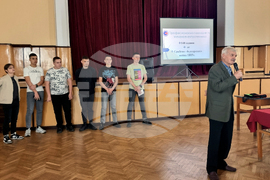 Плевен - сдружение „Артилерия - ген. Владимир Вазов” - ученици